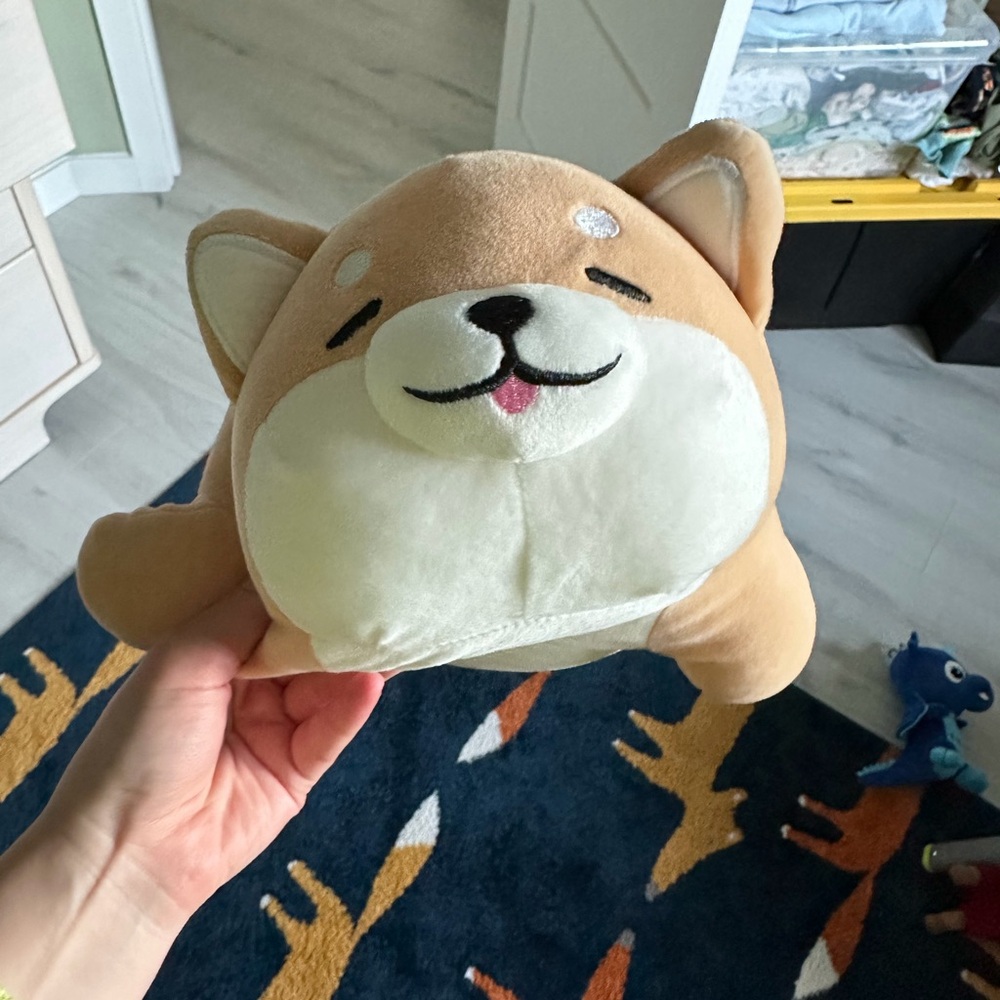 Shiba Inu Stuffed animal squishmallow texture